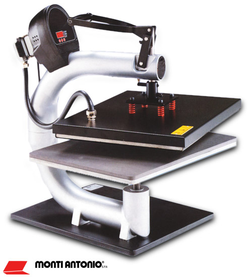 Prensa manual para estampado por sublimacion o fusionado